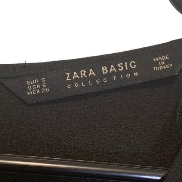 Zara Basic Romper Cold ShoulderBlack Size Small - Picture 7 of 10